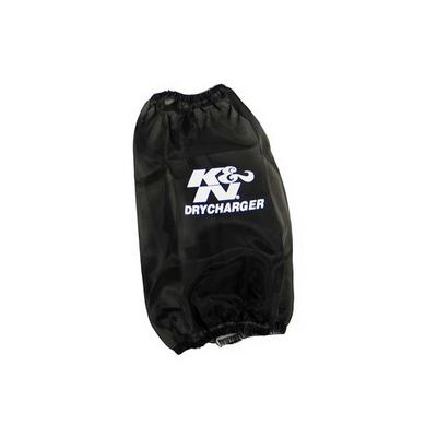 K&N DryCharger Oval Tapered Filter Wrap (Black) - RF-1034DK
